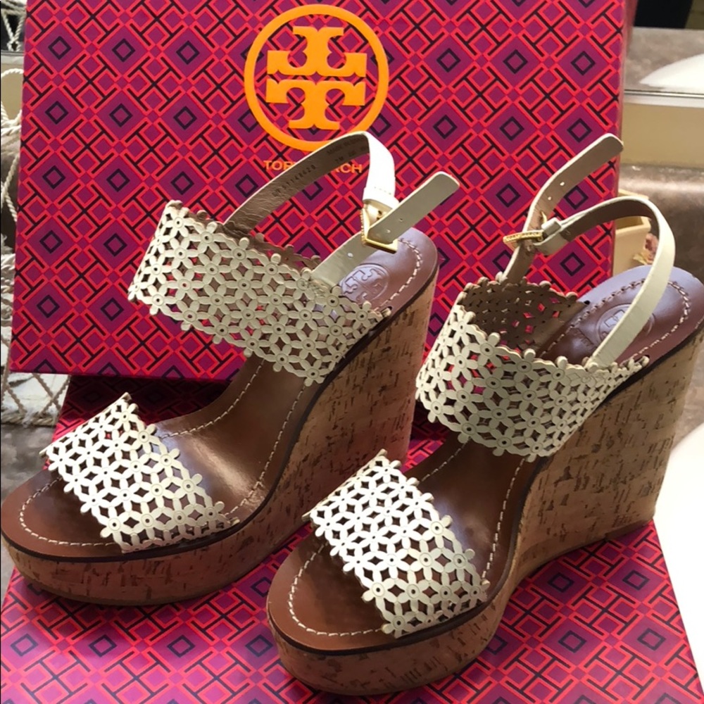 Tory Burch wedges